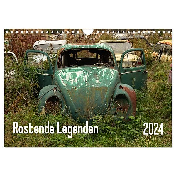 Rostende Legenden (Wandkalender 2024 DIN A4 quer), CALVENDO Monatskalender, Martin Bittner