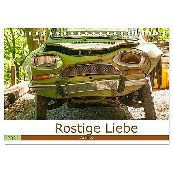 Rostige Liebe - Ami 8 (Tischkalender 2024 DIN A5 quer), CALVENDO Monatskalender, Meike Bölts