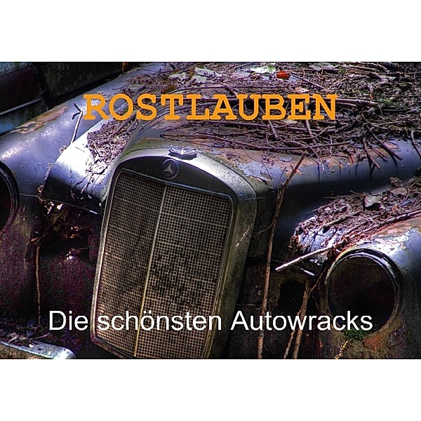 ROSTLAUBEN Die schönsten Autowracks (Posterbuch DIN A4 quer), Ingo Laue