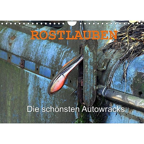 ROSTLAUBEN Die schönsten Autowracks (Wandkalender 2023 DIN A4 quer), Ingo Laue