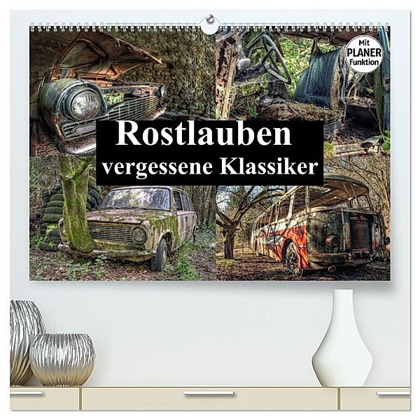 Rostlauben - vergessene Klassiker (hochwertiger Premium Wandkalender 2025 DIN A2 quer), Kunstdruck in Hochglanz, Calvendo, Carina Buchspies