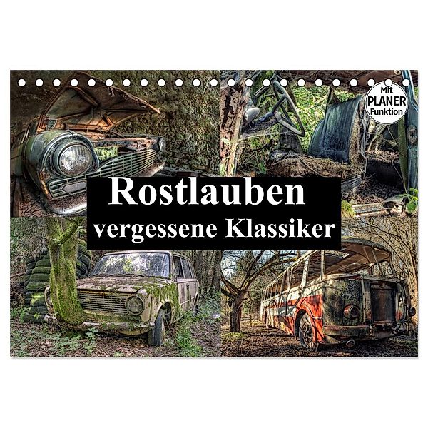 Rostlauben - vergessene Klassiker (Tischkalender 2024 DIN A5 quer), CALVENDO Monatskalender, Carina Buchspies