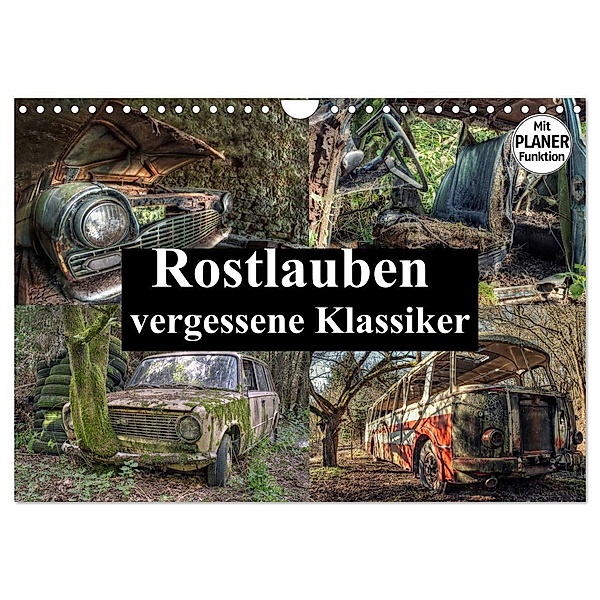 Rostlauben - vergessene Klassiker (Wandkalender 2024 DIN A4 quer), CALVENDO Monatskalender, Carina Buchspies