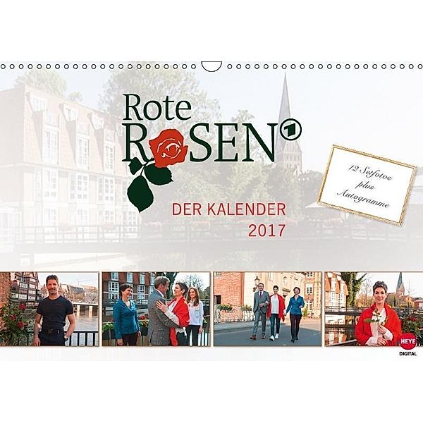 Rote Rosen (Wandkalender 2017 DIN A3 quer), Studio Hamburg
