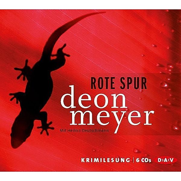 Rote Spur,6 Audio-CD, Deon Meyer