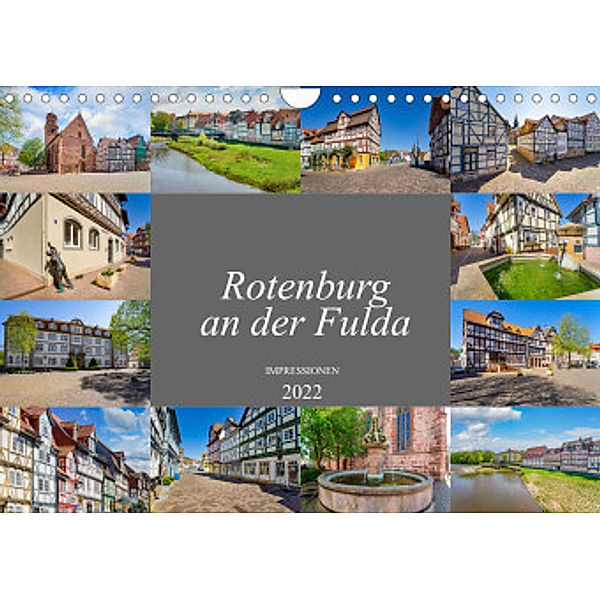 Rotenburg an der Fulda Impressionen (Wandkalender 2022 DIN A4 quer), Dirk Meutzner