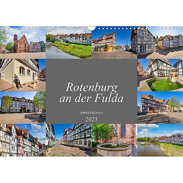 Rotenburg an der Fulda Impressionen (Wandkalender 2023 DIN A3 quer), Dirk Meutzner