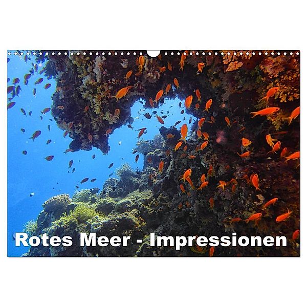 Rotes Meer - Impressionen (Wandkalender 2024 DIN A3 quer), CALVENDO Monatskalender, Lars Eberschulz