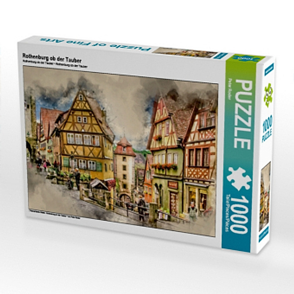 Rothenburg ob der Tauber (Puzzle), Peter Roder