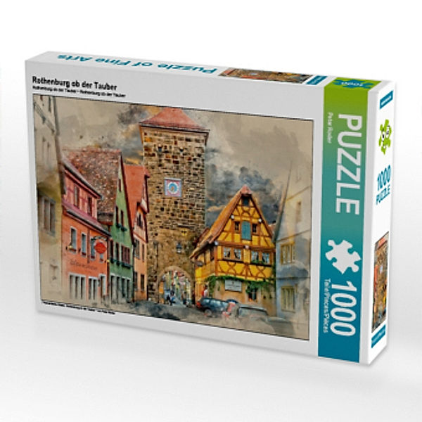 Rothenburg ob der Tauber (Puzzle), Peter Roder