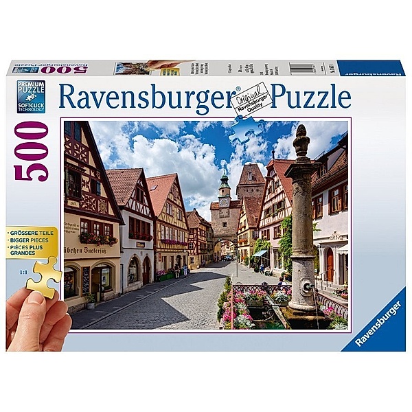 Rothenburg ob der Tauber Puzzle 500 Teile