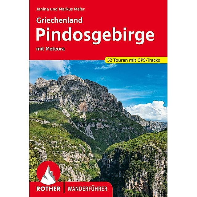 Rother Wanderführer Griechenland - Pindosgebirge Buch versandkostenfrei