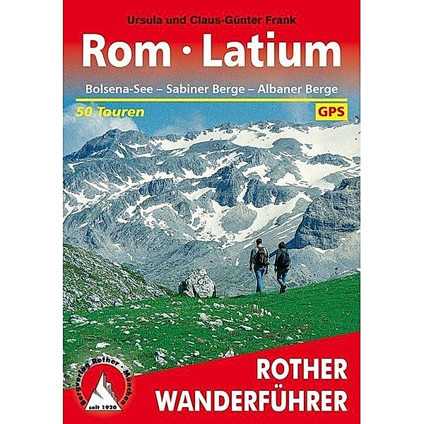Rother Wanderführer Rom, Latium, Claus-Günter Frank, Ursula Frank