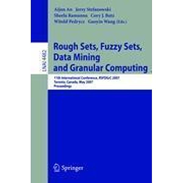 Rough Sets, Fuzzy Sets, Data Mining and Granular Computing