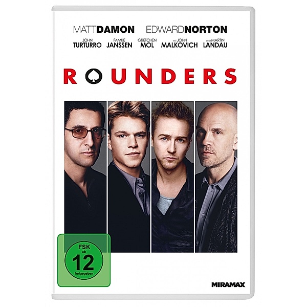 Rounders, Edward Norton John Malkovich Matt Damon