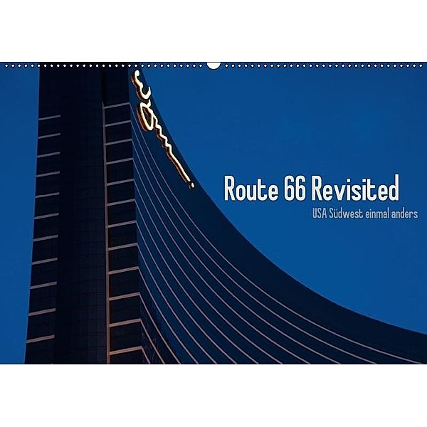 Route 66 Revisited (Wandkalender 2017 DIN A2 quer), AnfineMa