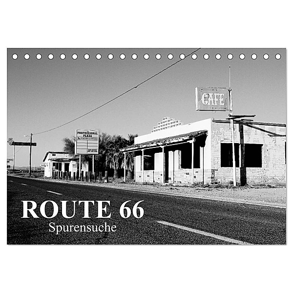 Route 66 (Tischkalender 2024 DIN A5 quer), CALVENDO Monatskalender, Ellen und Udo Klinkel