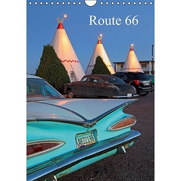 Route 66 (Wandkalender 2014 DIN A4 hoch), Rainer Grosskopf