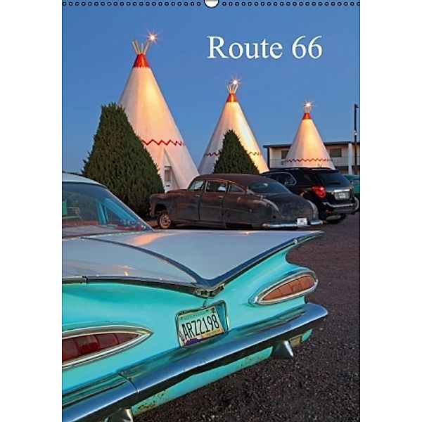Route 66 (Wandkalender 2015 DIN A2 hoch), Rainer Grosskopf