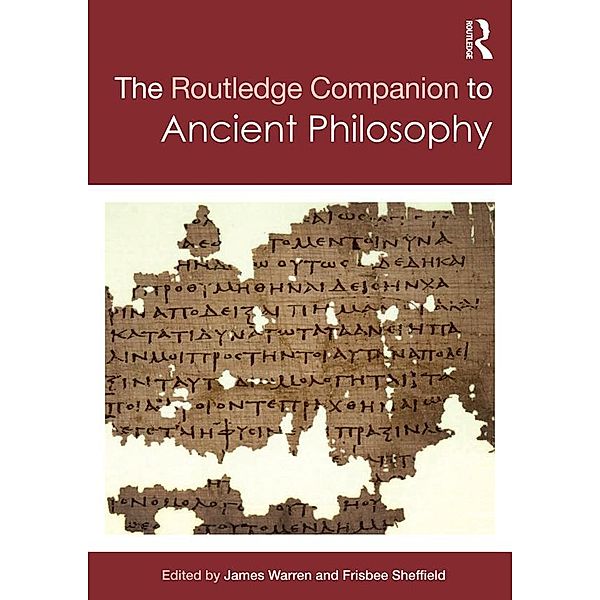 Routledge Companion to Ancient Philosophy