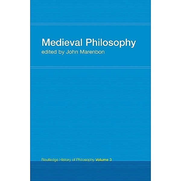 Routledge History of Philosophy Volume III