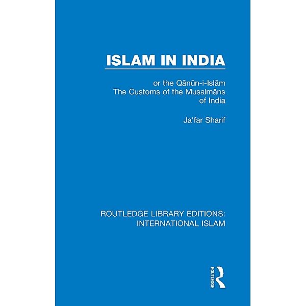 Routledge Library Editions: International Islam, Various
