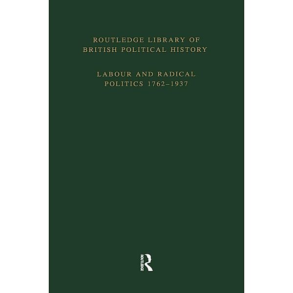Routledge Library of British Political History, S. Maccoby