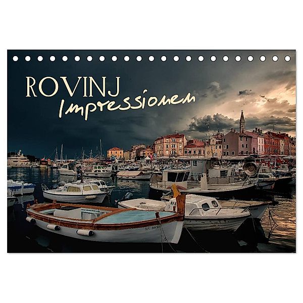 Rovinj Impressionen (Tischkalender 2024 DIN A5 quer), CALVENDO Monatskalender, Viktor Gross