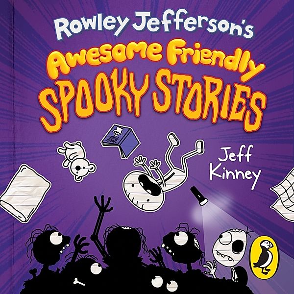 Rowley Jefferson's Awesome Friendly Spooky Stories,2 Audio-CDs, Jeff Kinney