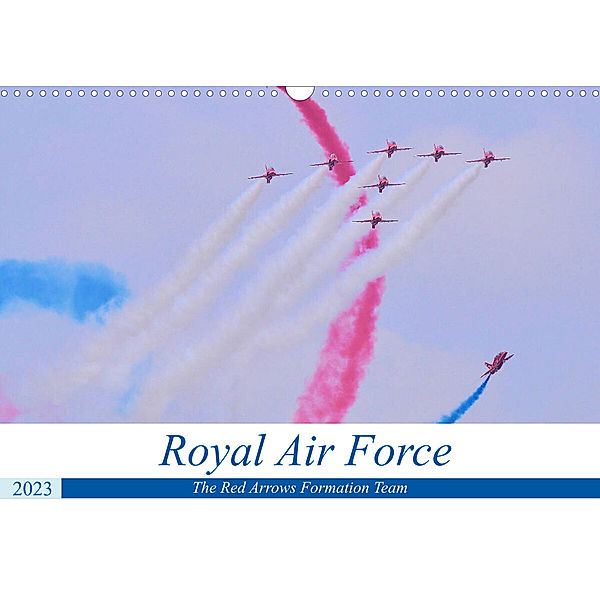 Royal Air Force The Red Arrows Formation Team (Wall Calendar 2023 DIN A3 Landscape), Jon Grainge