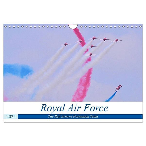 Royal Air Force The Red Arrows Formation Team (Wall Calendar 2025 DIN A4 landscape), CALVENDO 12 Month Wall Calendar, Calvendo, Jon Grainge
