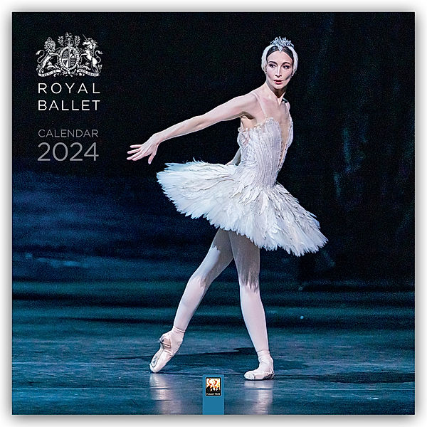 Royal Ballet - Königlich Britisches Ballett Kalender 2024, Flame Tree Publishing