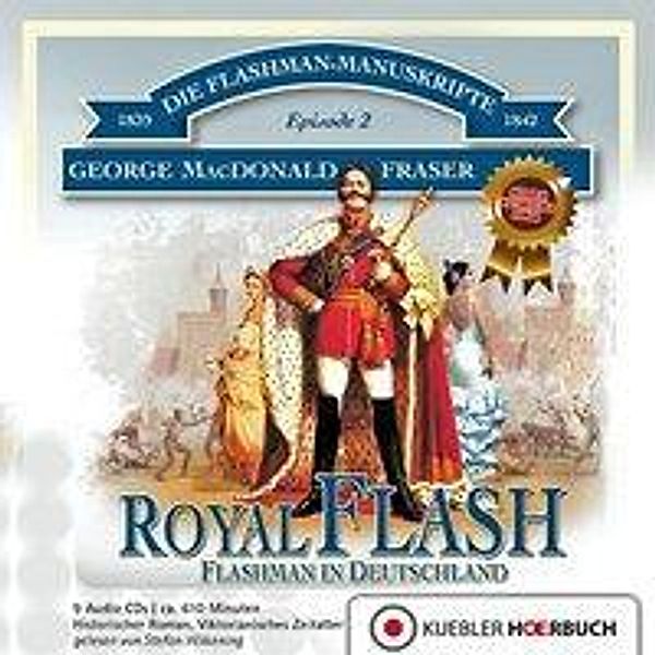 Royal Flash, 9 Audio-CDs, George MacDonald Fraser