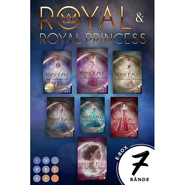 Royal: Royal-Mega-E-Box: Alle Bände der märchenhaft-romantischen Fantasyreihe »Royal« (Band 1-6 inklusive Spin-off), Valentina Fast