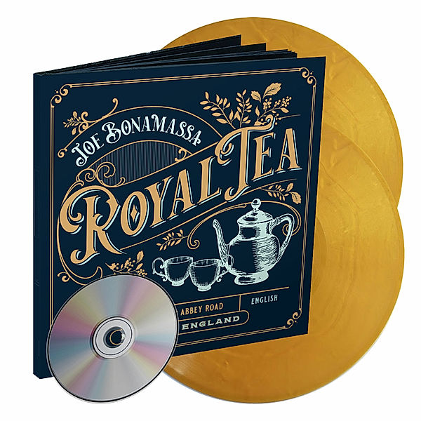 Royal Tea (Limited Artbook 180g Shiny Gold 2LP+CD) (Vinyl), Joe Bonamassa
