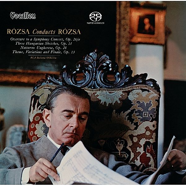 Rozsa Conducts Rozsa, Miklos Rozsa, RCA Italiana Orchestra