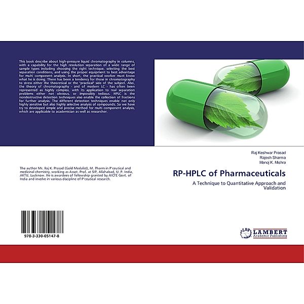 RP-HPLC of Pharmaceuticals, Raj Keshwar Prasad, Rajesh Sharma, Manoj K. Mishra