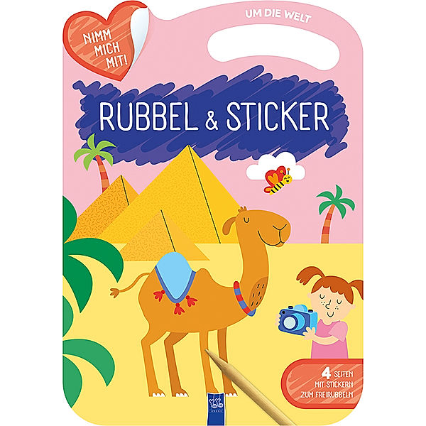 Rubbel & Sticker - Um die Welt