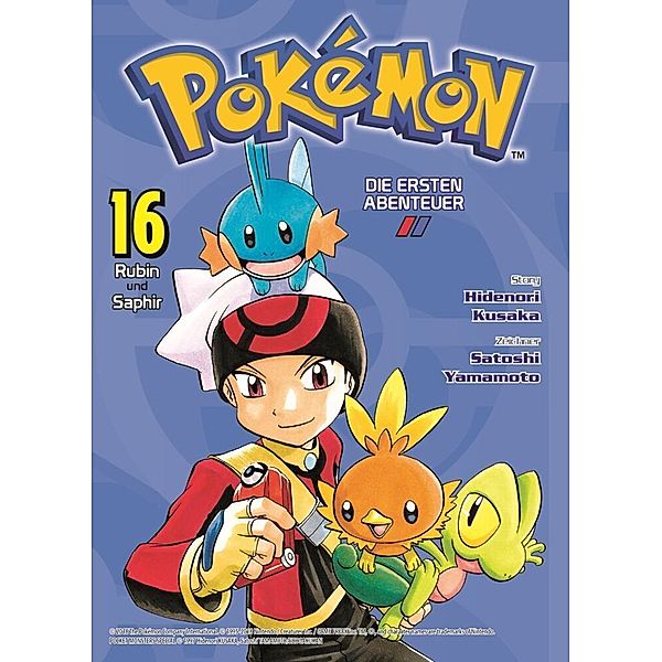 Rubin und Saphir / Pokémon - Die ersten Abenteuer Bd.16, Hidenori Kusaka, Satoshi Yamamoto