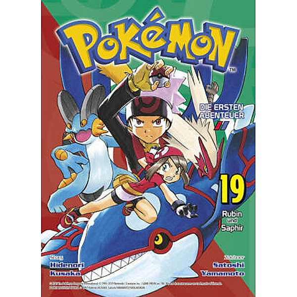 Rubin und Saphir / Pokémon - Die ersten Abenteuer Bd.19, Hidenori Kusaka, Satoshi Yamamoto
