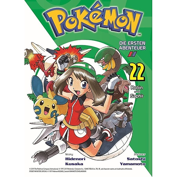 Rubin und Saphir / Pokémon - Die ersten Abenteuer Bd.22, Hidenori Kusaka, Satoshi Yamamoto