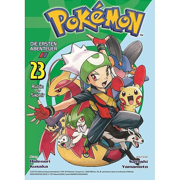 Rubin und Saphir / Pokémon - Die ersten Abenteuer Bd.23, Hidenori Kusaka, Satoshi Yamamoto