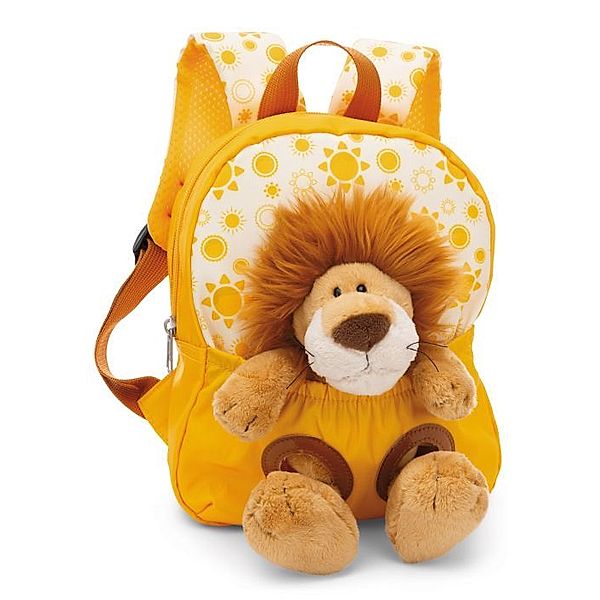 Nici Rucksack mit Löwe Plüschtier