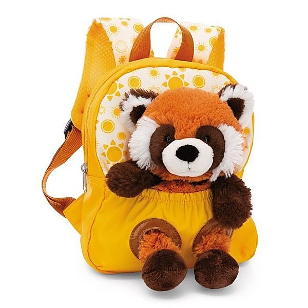 Nici Rucksack mit Roter Panda Plüschtier