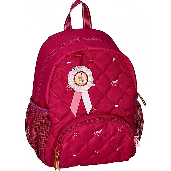 Die Spiegelburg Rucksack PFERDEFREUNDE (22x28x10) in berry