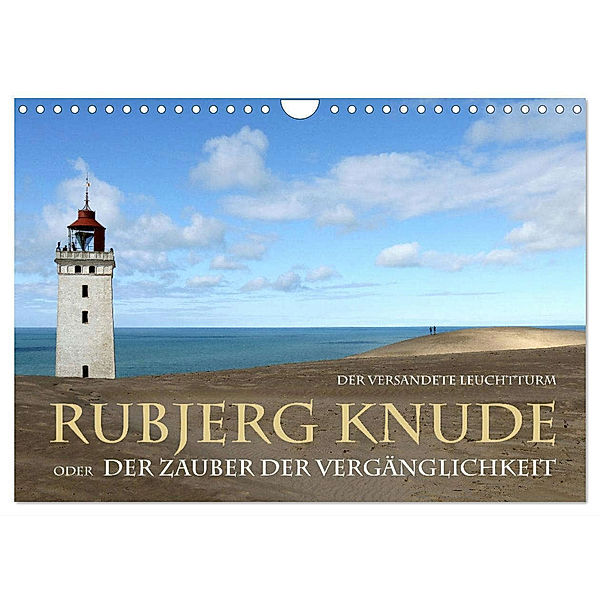 Rudbjerg Knude - Der versandete Leuchtturm (Wandkalender 2024 DIN A4 quer), CALVENDO Monatskalender, Maria Reichenauer