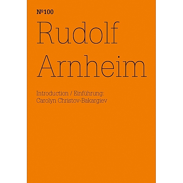 Rudolf Arnheim, Rudolf Arnheim