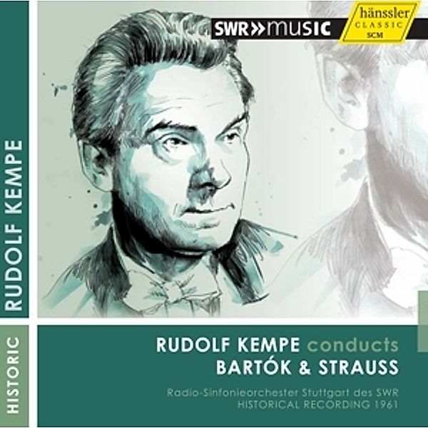 Rudolf Kempe Conducts Bartok & Strauss, Rudolf Kempe, Rso Stuttgart