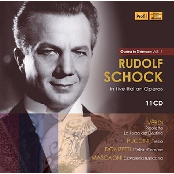 Rudolf Schock In Five Italian Operas - Opera In Ge, R. Schock