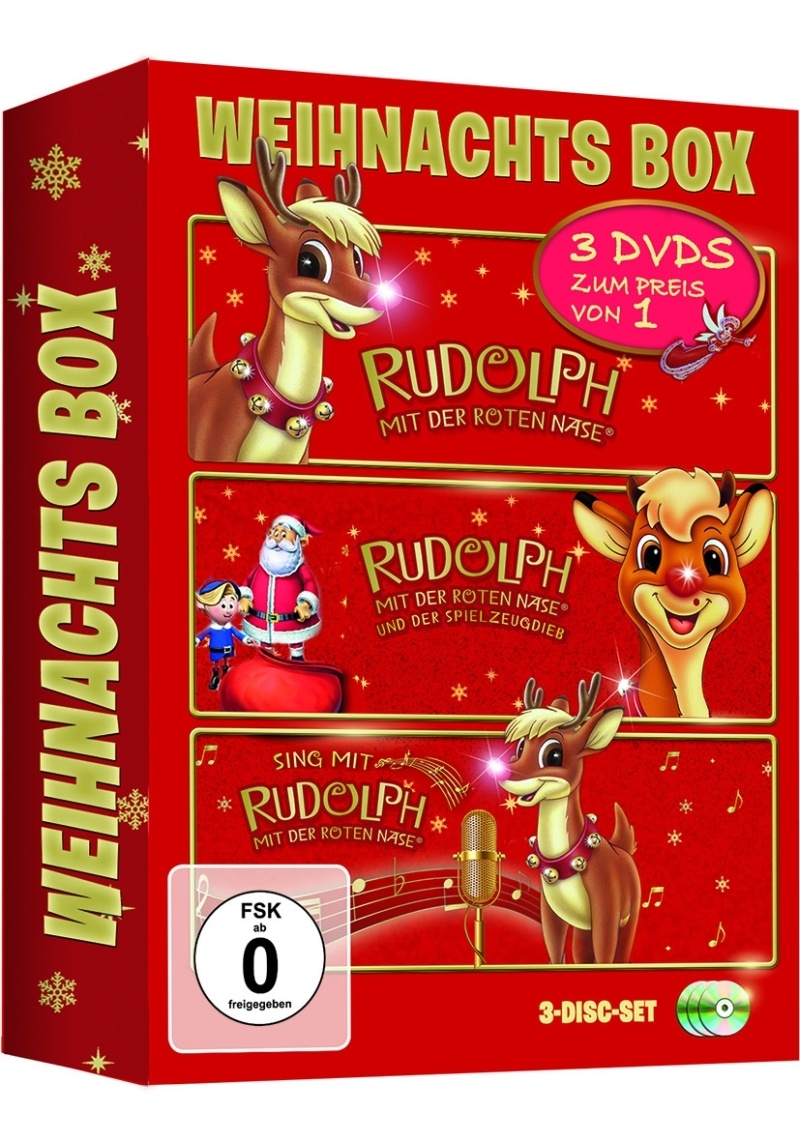 Rudolph mit der roten Nase - Weihnachtsbox DVD